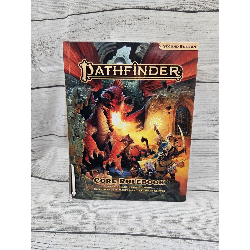 Pathfinder RPG Core Rulebook Second Edition HC D20 Paizo